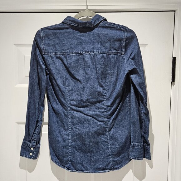 J. Crew Denim Button Down shirt - Picture 3 of 4